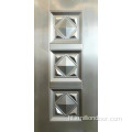 लक्जरी डिजाइन मुद्रांकन धातु दरवाजा पैनल